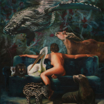 HIHIKIKOMORI | 2021 | mixed media on cotton | 140 x 130 cm.jpg