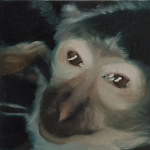 Portrait III, 2016, oil on board with reflecting back, 15 x 15 cm.jpg